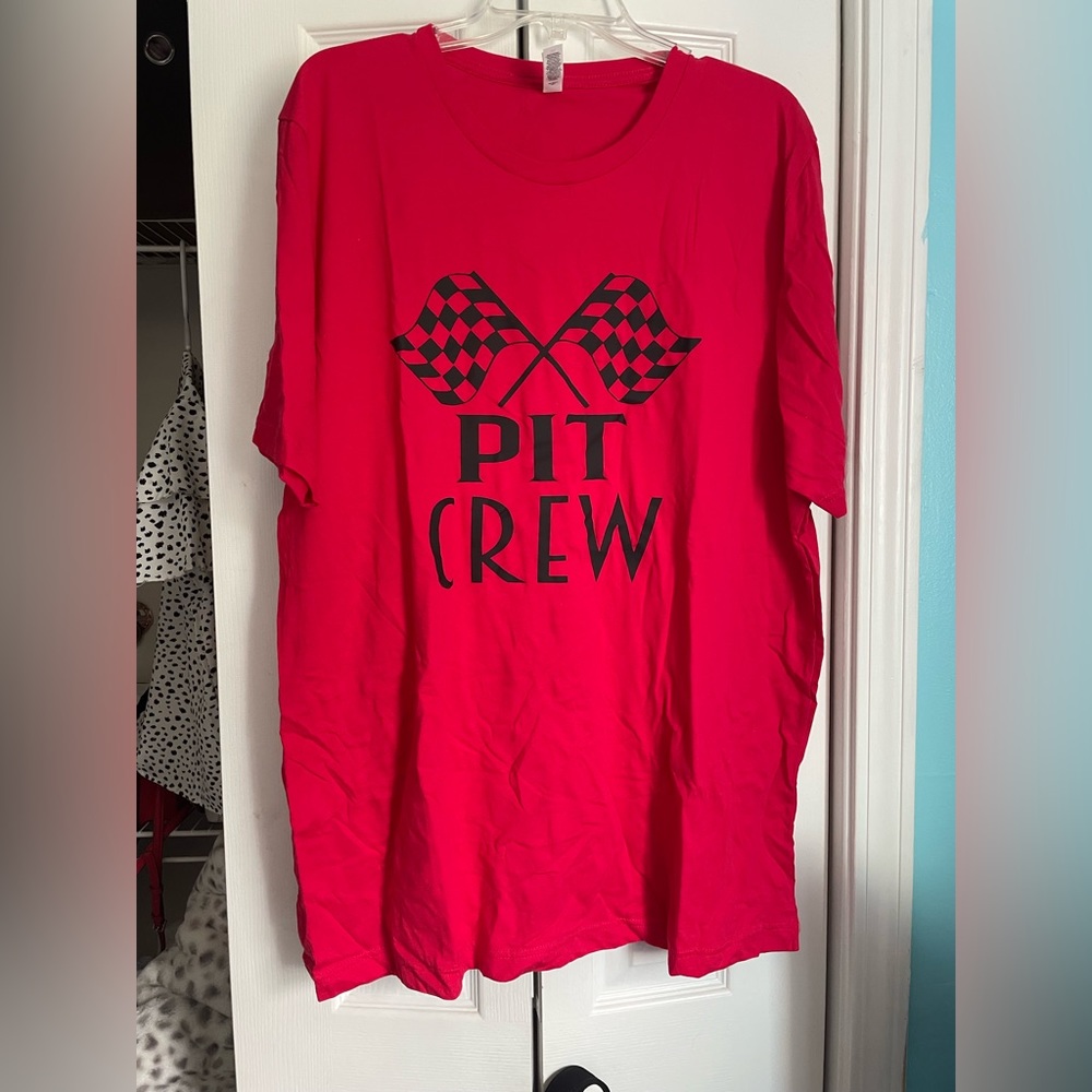 Racing Pit Crew T-Shirt unisex 2XL